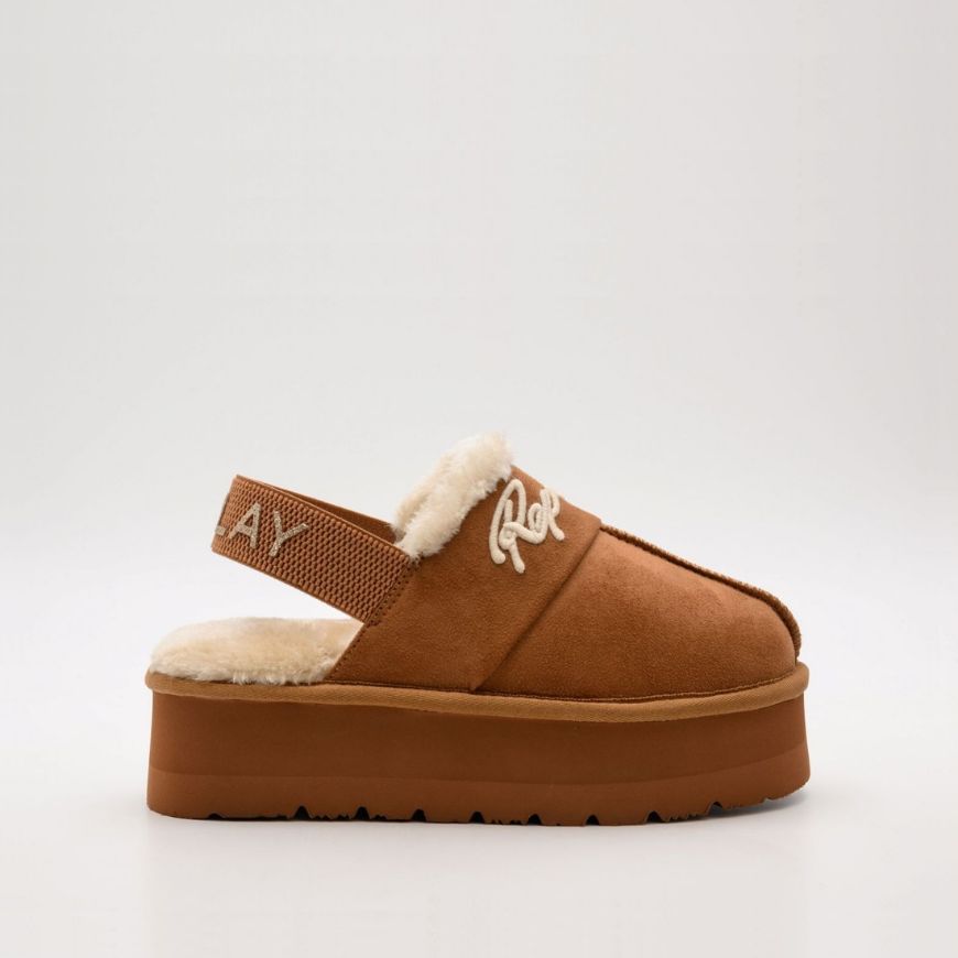 Снимка на REPLAY ДАМСКИ ОБУВКИ CHIC LUNA MULES BROWN