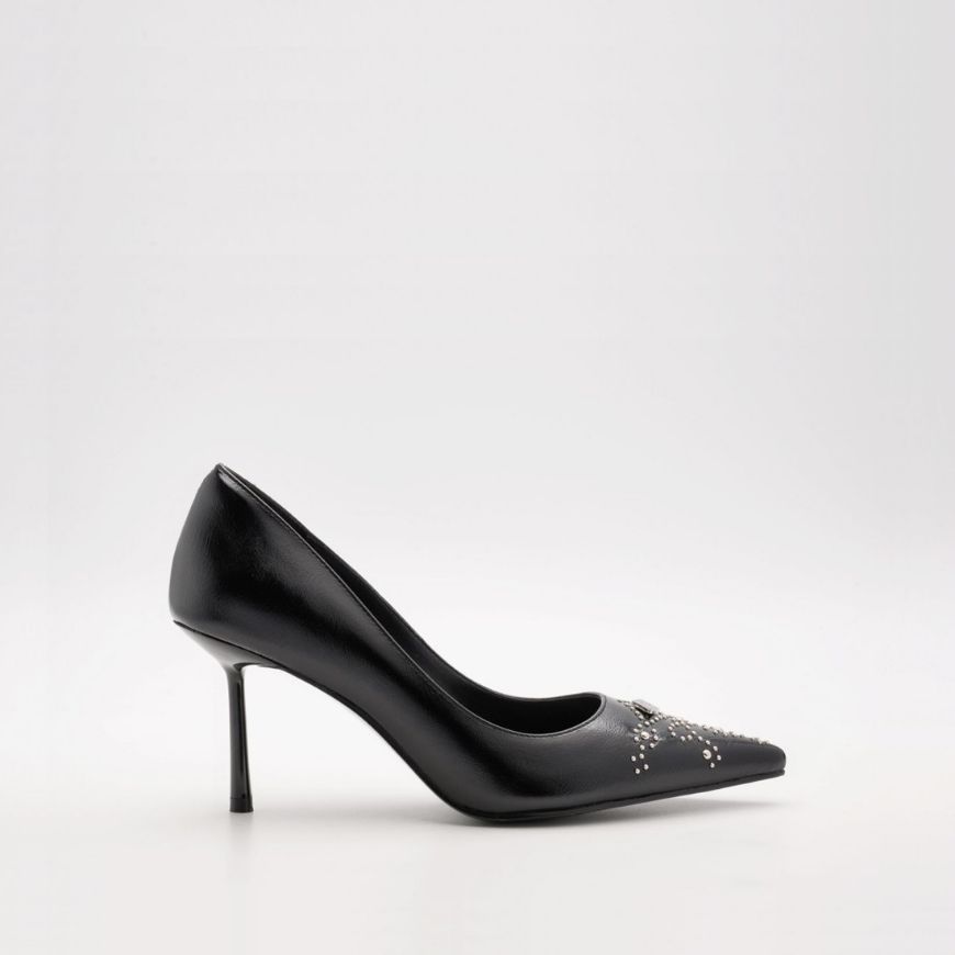 Снимка на REPLAY ДАМСКИ ОБУВКИ НА ТОК CHARLOTTE ROMBUS PUMPS BLACK