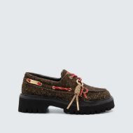Снимка на REPLAY ДАМСКИ ЛОУФЪРИ SCARLET BOAT LEATHER LOAFERS DARK BROWN 1