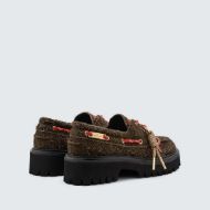 Снимка на REPLAY ДАМСКИ ЛОУФЪРИ SCARLET BOAT LEATHER LOAFERS DARK BROWN 4
