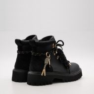 Снимка на REPLAY ДАМСКИ БОТУШИ SCARLET DARK LEATHER ANKLE BOOTS BLACK 3