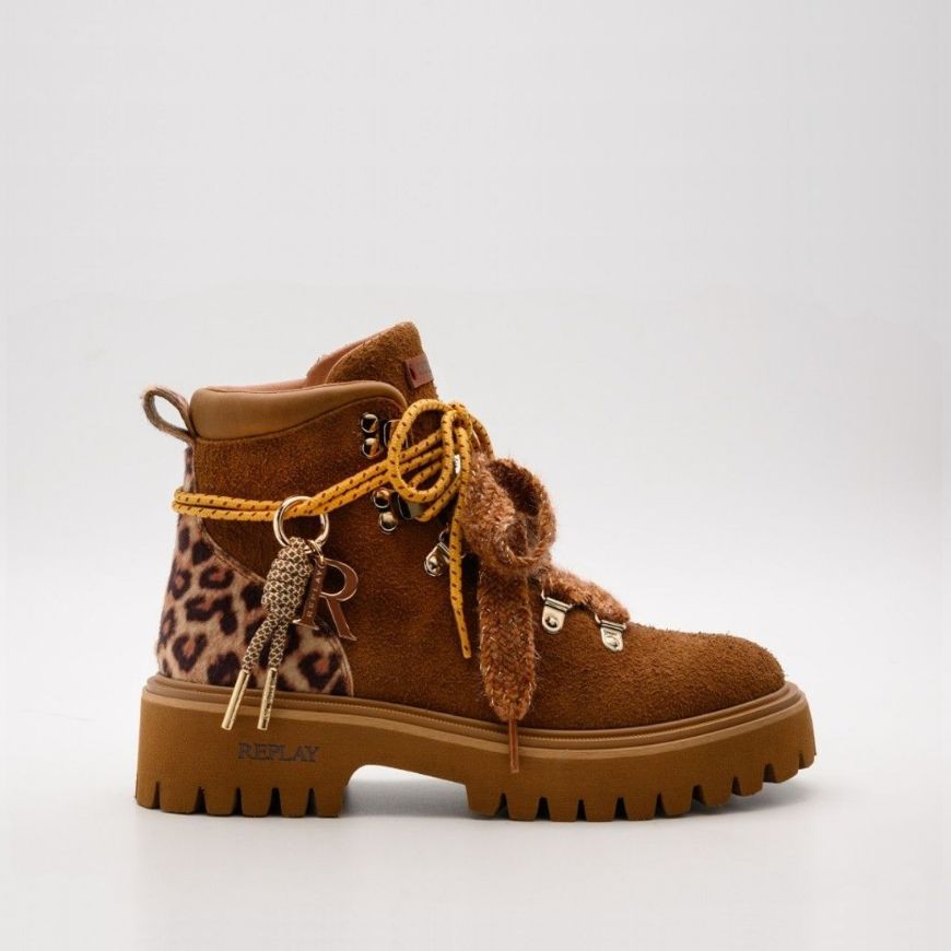 Снимка на REPLAY ДАМСКИ БОТУШИ SCARLET MOUNT BOOTS TAN