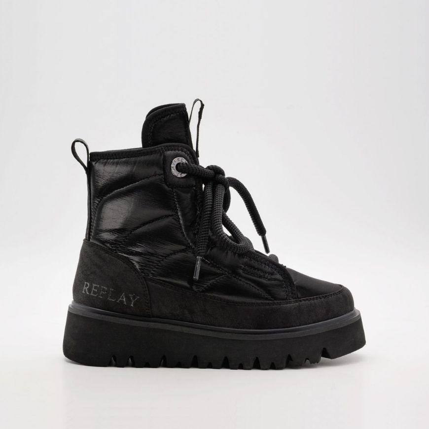 Снимка на REPLAY ДАМСКИ БОТУШИ MELROSE CAMPUS BOOTS BLACK