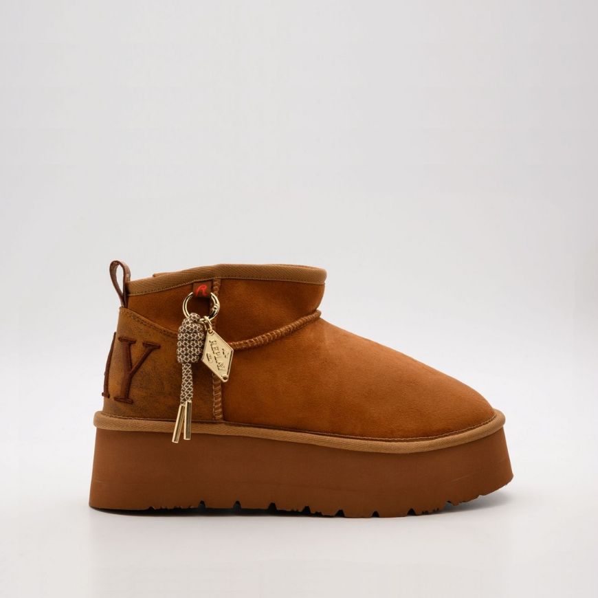 Снимка на REPLAY ДАМСКИ БОТУШИ CHIC TREAD MID BOOTS BROWN