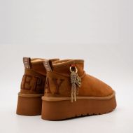 Снимка на REPLAY ДАМСКИ БОТУШИ CHIC TREAD MID BOOTS BROWN 3