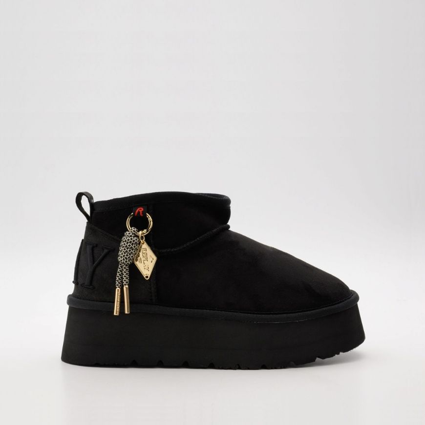 Снимка на REPLAY ДАМСКИ БОТУШИ CHIC TREAD MID BOOTS BLACK