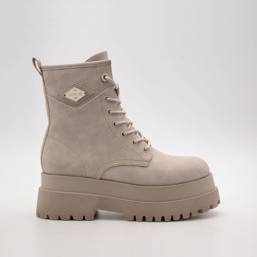 Снимка на REPLAY ДАМСКИ БОТУШИ ANY ICON BOOTS BEIGE