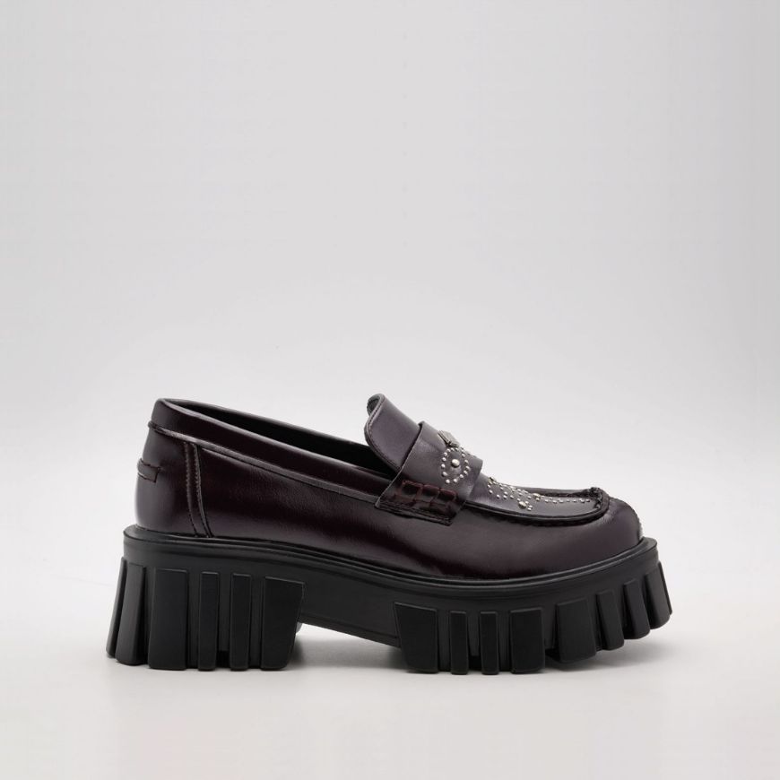 Снимка на REPLAY ДАМСКИ ОБУВКИ JUDY MATT LOAFERS BURGUNDY