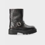 Снимка на COPENHAGEN ДАМСКИ БОТУШИ CPH900 GRAINY LEATHER TEDDY DARK BROWN 1