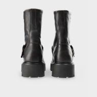 Снимка на COPENHAGEN ДАМСКИ БОТУШИ CPH900 GRAINY LEATHER TEDDY DARK BROWN 4