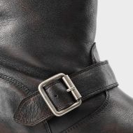 Снимка на COPENHAGEN ДАМСКИ БОТУШИ CPH900 GRAINY LEATHER TEDDY DARK BROWN 5