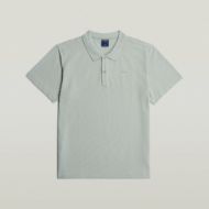 Picture of G-STAR MEN'S CORE REGULAR JACQUARD POLO IN PALE GREEN 5