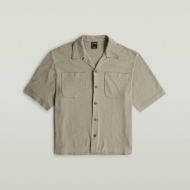 Picture of G-STAR MEN'S RELAXED TAILORED JERSEY SHIRT IN LT ORPHUS 6