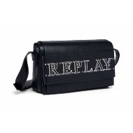 Снимка на REPLAY ДАМСКА ЧАНТА VINTAGE LOOK CROSSBODY BAG WITH LETTERING BLACK 2