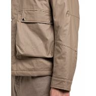 Picture of REPLAY INC. COATED CANVAS JACKET WITH POCKETS DEEP KHAKI 4