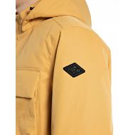 Picture of REPLAY MEN'S POLY TWILL HOODED JACKET WITH POCKETS HONEY MUSTARD 5