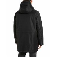 Picture of REPLAY MEN'S POLY TWILL PARKA JACKET BLACK 2