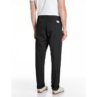 Picture of REPLAY MEN'S ADHANN REGULAR-FIT TROUSERS BLACK 2
