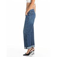 Снимка на REPLAY ДАМСКИ ДЕНИМ AUBRY AUBRY BOYFRIEND-FIT COTTON/LYOCELL DENIM JEANS DARK BLUE 2