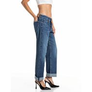 Снимка на REPLAY ДАМСКИ ДЕНИМ AUBRY AUBRY BOYFRIEND-FIT COTTON/LYOCELL DENIM JEANS DARK BLUE 4