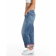 Снимка на REPLAY ДАМСКИ ДЕНИМ AUBRY AUBRY BOYFRIEND-FIT COTTON DENIM JEANS MEDIUM BLUE 2