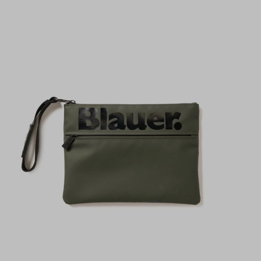 Picture of BLAUER MEN'S WAXED CLUTCH F6CONEY03.SPL OLIVE