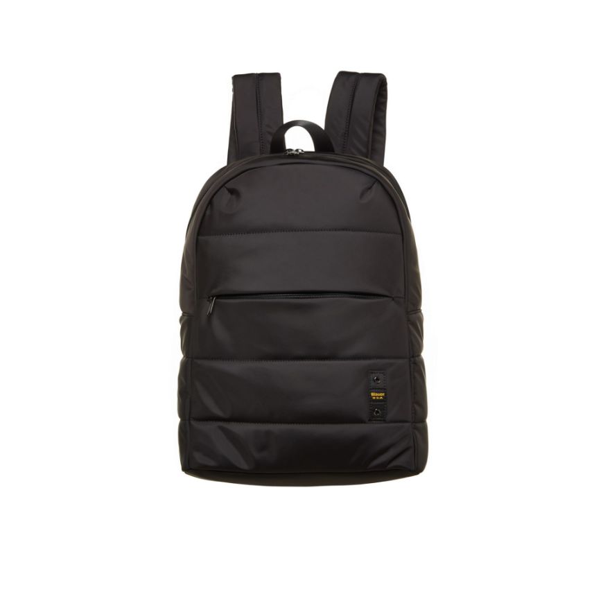 Picture of BLAUER MEN'S PADDED POLYESTER BACKPACK F6PADU01.COV BLACK
