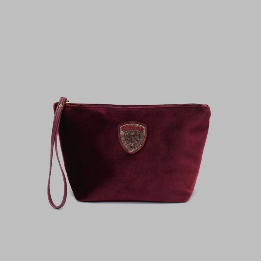 Снимка на BLAUER ДАМСКА ЧАНТА VELVET POLYESTER CLUTCH F6DEBBY01.CLU BORDEAUX