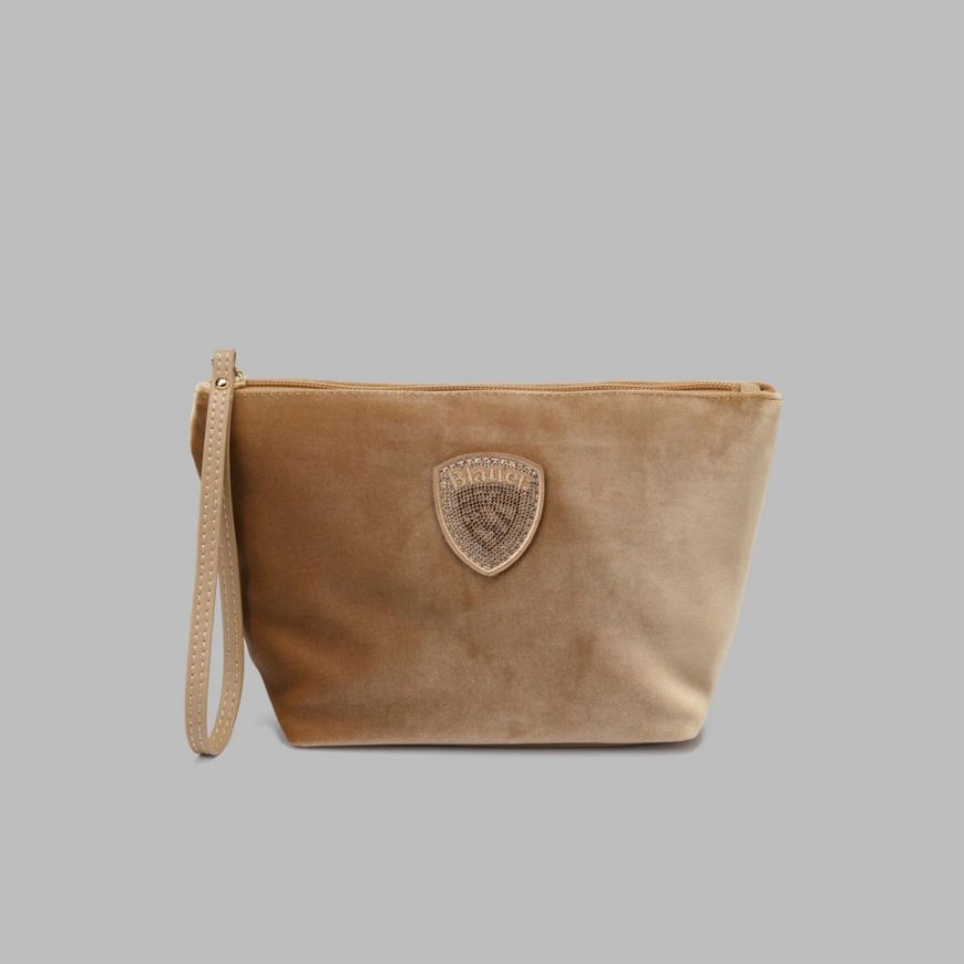 Снимка на BLAUER ДАМСКА ЧАНТА VELVET POLYESTER CLUTCH F6DEBBY01.CLU BEIGE