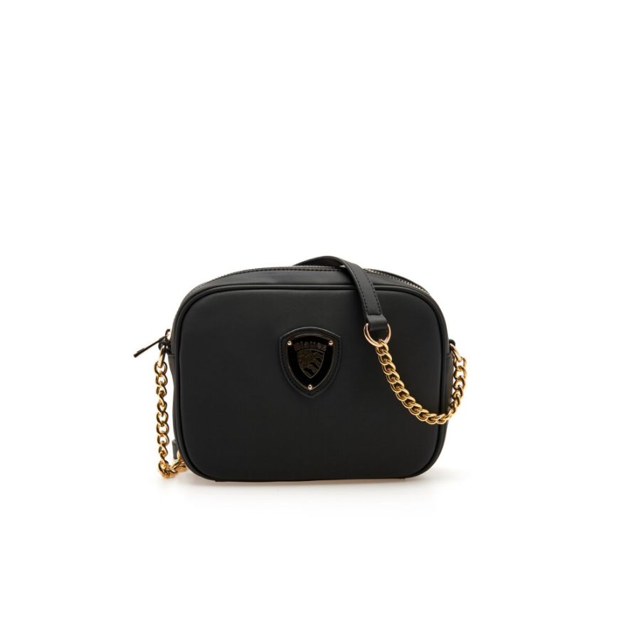 Picture of BLAUER WOMEN'S COATED NYLON CAMERA BAG F6HIPS06.JAN BLACK