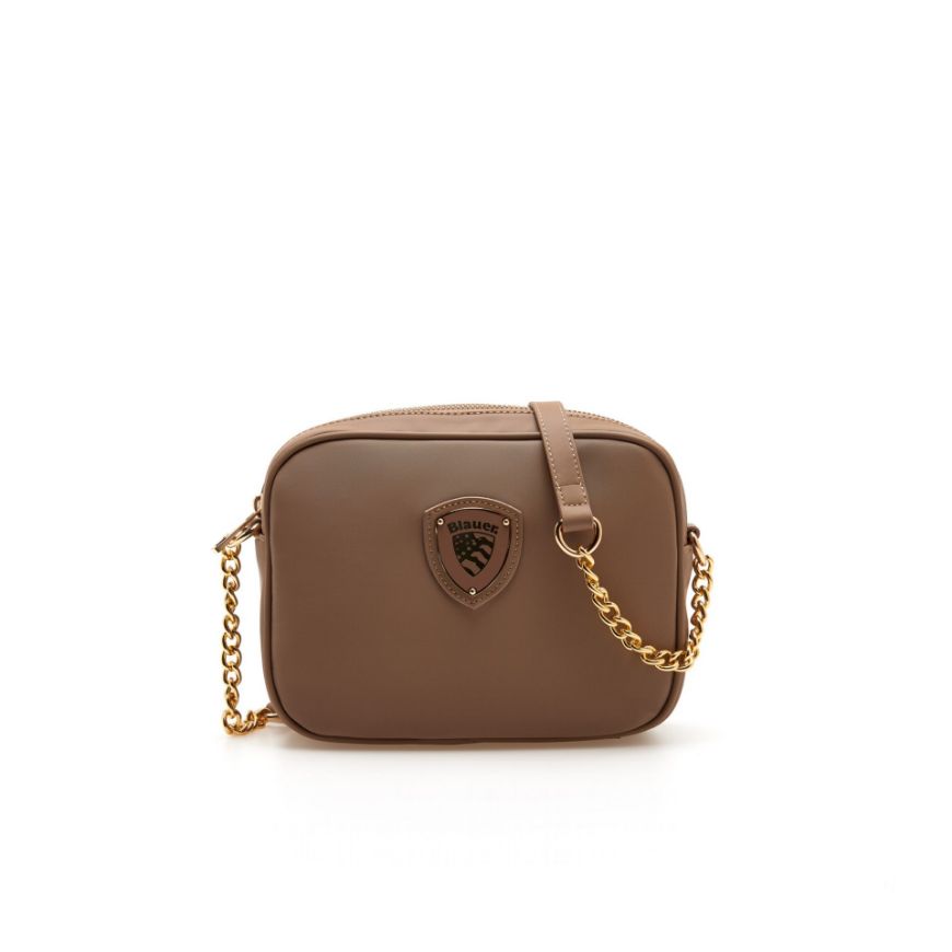 Picture of BLAUER WOMEN'S COATED NYLON CAMERA BAG F6HIPS06.JAN MUD