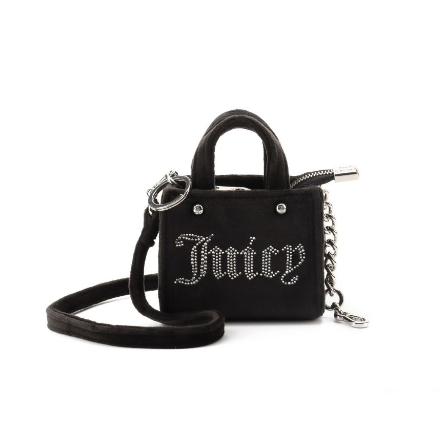 Снимка на JUICY COUTURE ДАМСКА ЧАНТА IRIS CHARM MICRO SHOPPING BLACK