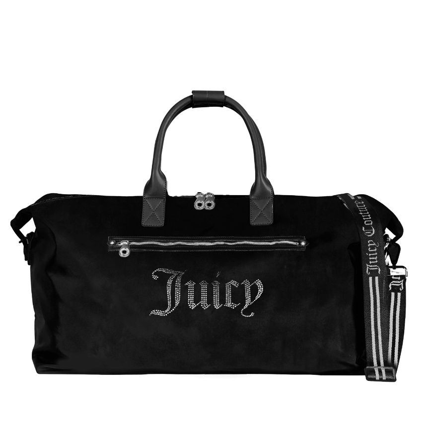 Снимка на JUICY COUTURE ДАМСКА ЧАНТА WEEKENDER VELOUR LARGE BLACK