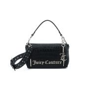 Picture of JUICY COUTURE WOMEN'S BAG JASMINE CROCO SMALL FLAP BLACK 1
