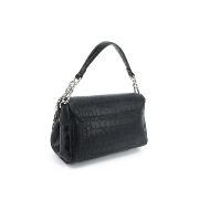 Picture of JUICY COUTURE WOMEN'S BAG JASMINE CROCO SMALL FLAP BLACK 3