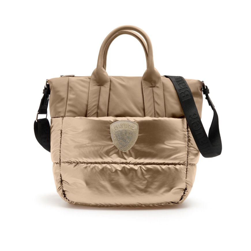 Picture of BLAUER WOMEN'S NYLON TOTE BAG F6QUARTXL01.PAD BEIGE