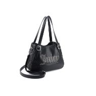 Picture of JUICY COUTURE WOMEN'S BAG KIMBERLY MEDIUM DOUBLE HANDLE BLACK 2