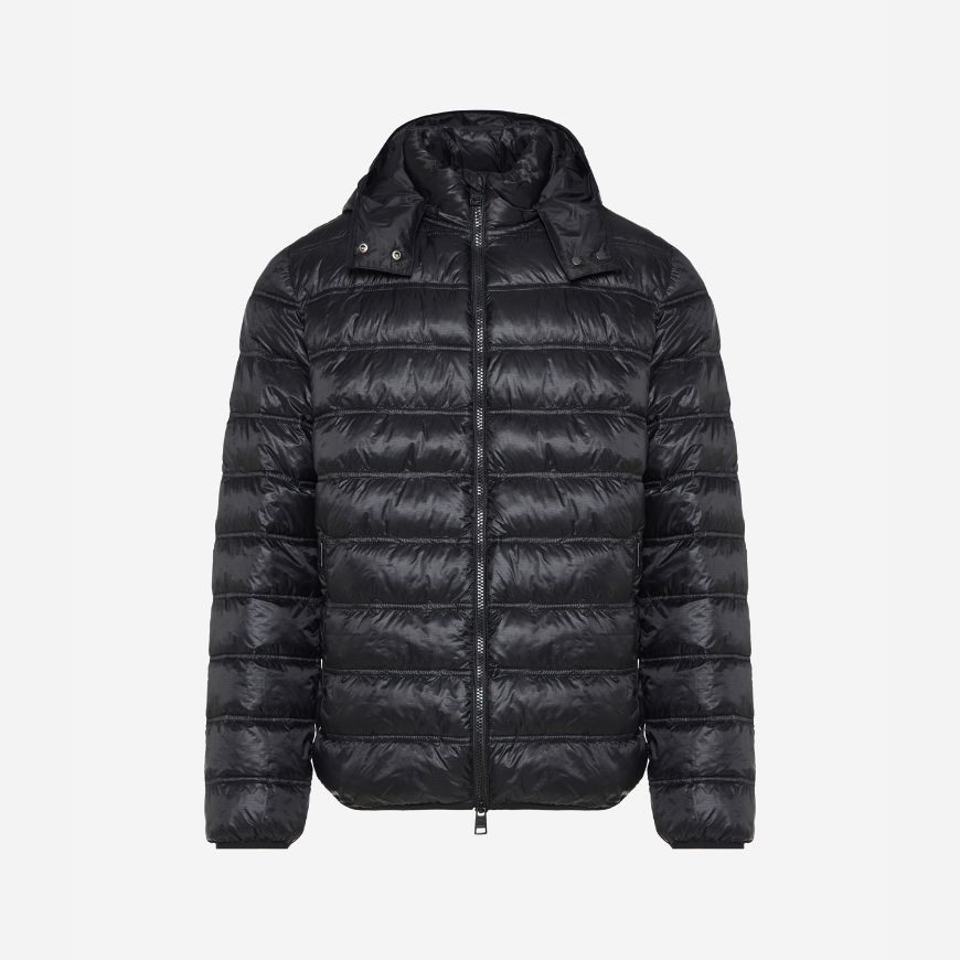 Picture of DIRTY LAUNDRY MEN'S LIGHTWEIGHT PADDED JACKET BLACK