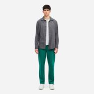 Picture of DIRTY LAUNDRY MEN'S MICRO CHECK SHIRT WITH RAW EDGES VINTAGE GREY 3