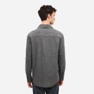 Picture of DIRTY LAUNDRY MEN'S FLANNEL SHIRT VINTAGE GREY 2