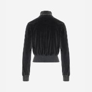 Снимка на DIRTY LAUNDRY ДАМСКИ СУИТШЪРТ FUNNEL NECK VELVET FULL ZIP VINTAGE BLACK 7
