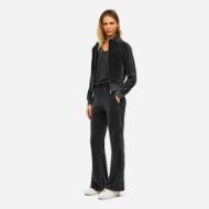 Снимка на DIRTY LAUNDRY ДАМСКИ СУИТШЪРТ FUNNEL NECK VELVET FULL ZIP VINTAGE BLACK 5