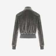 Снимка на DIRTY LAUNDRY ДАМСКИ СУИТШЪРТ FUNNEL NECK VELVET FULL ZIP VINTAGE GREY 7