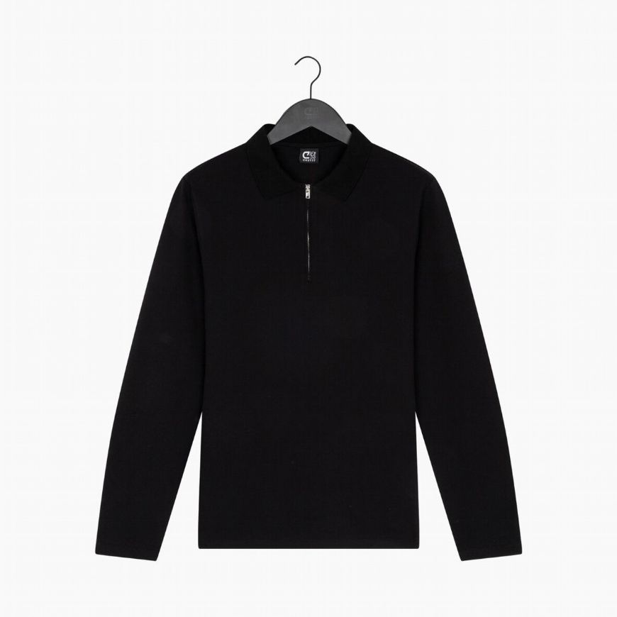 Picture of CRUYFF MEN'S ITINERIA POLO LS BLACK