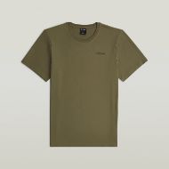 Picture of G-STAR MEN'S SLIM BASE T-SHIRT DARK KHAKI 5