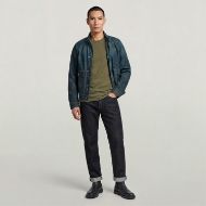 Picture of G-STAR MEN'S SLIM BASE T-SHIRT DARK KHAKI 4