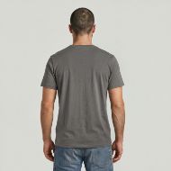 Picture of G-STAR MEN'S SLIM BASE T-SHIRT GREY PEWTER 2