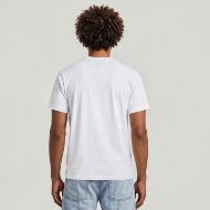 Picture of G-STAR MEN'S LOGO T-SHIRT WHITE 2