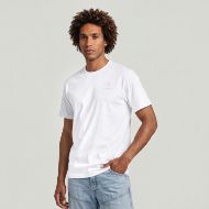 Picture of G-STAR MEN'S LOGO T-SHIRT WHITE 1