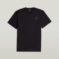 Picture of G-STAR MEN'S LOGO T-SHIRT DK BLACK 5